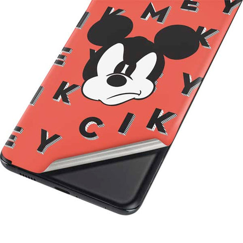Disney Mickey Mouse Grumpy Face Galaxy S21 Ultra 5G Skin
